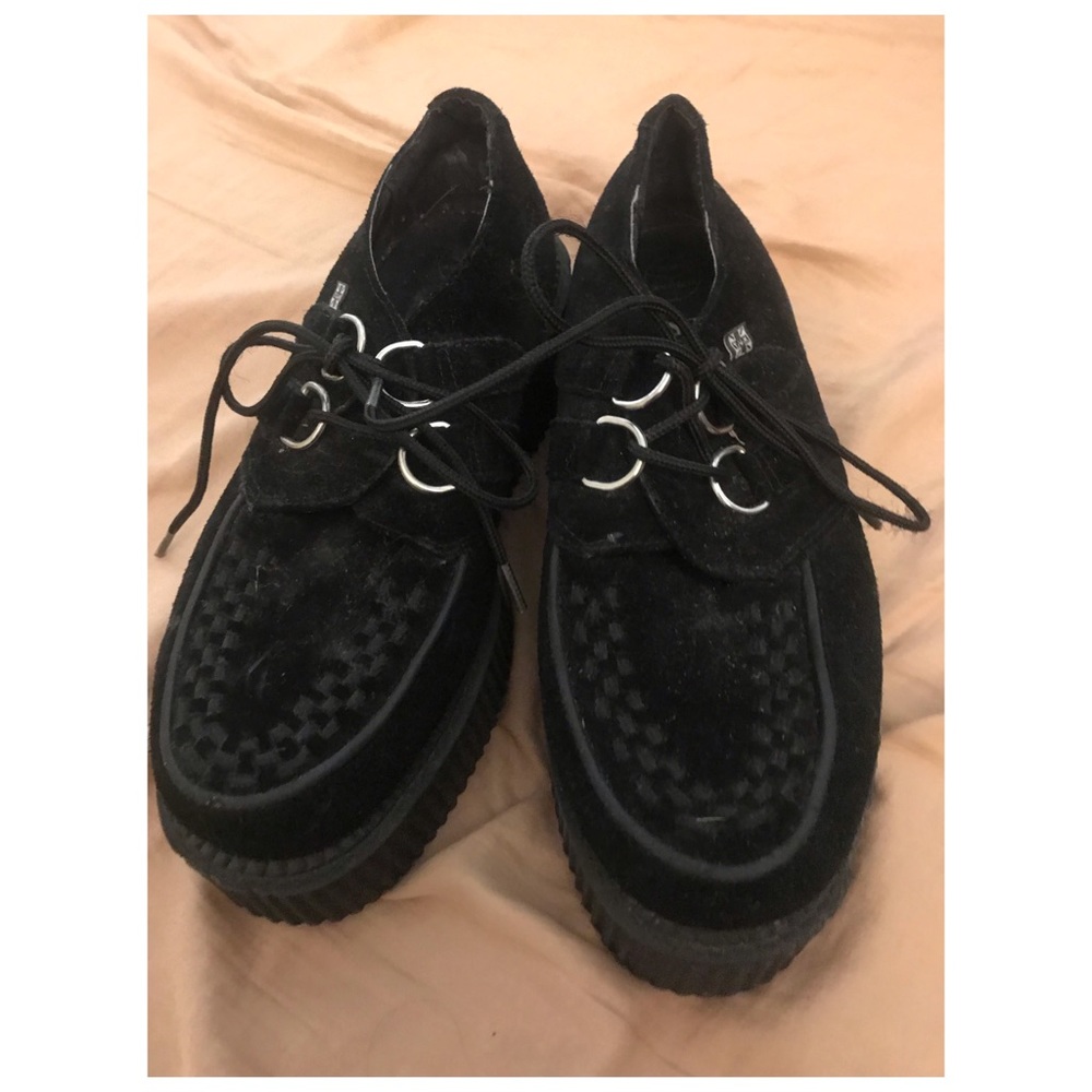Tuk mondo creeper black suede 38 Europe size